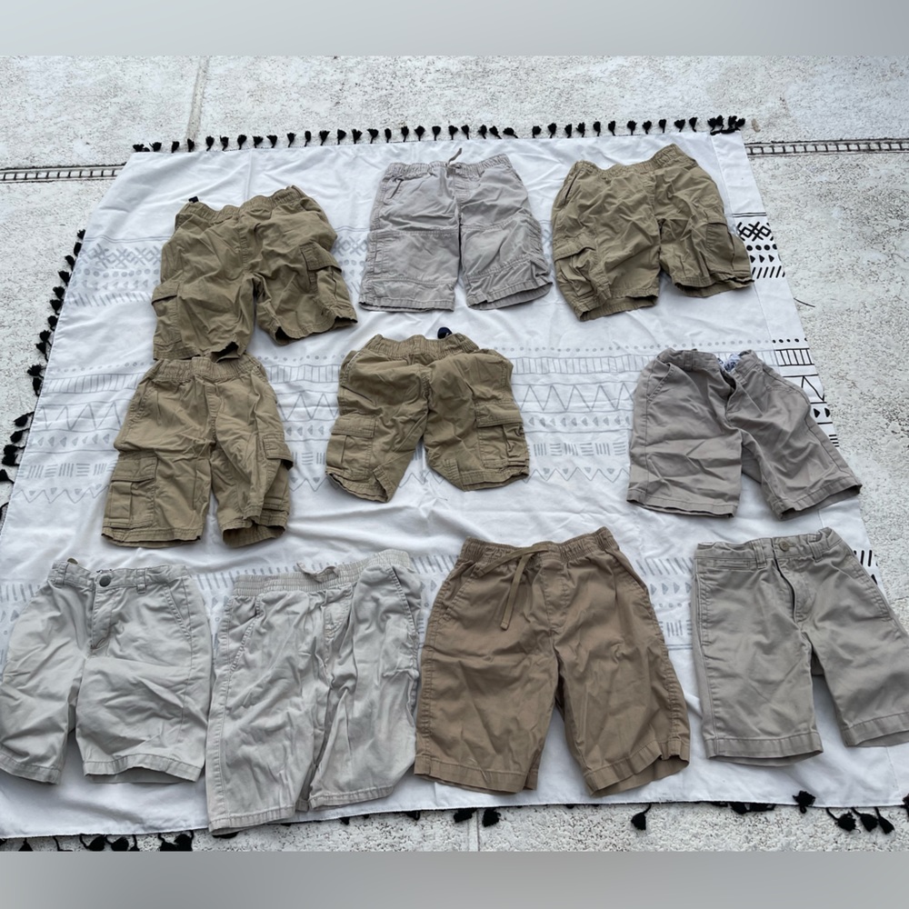 Boys Uniform Khaki Shorts